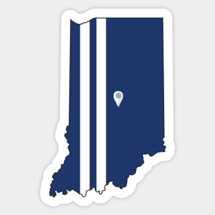 Indianapolis Football Sticker